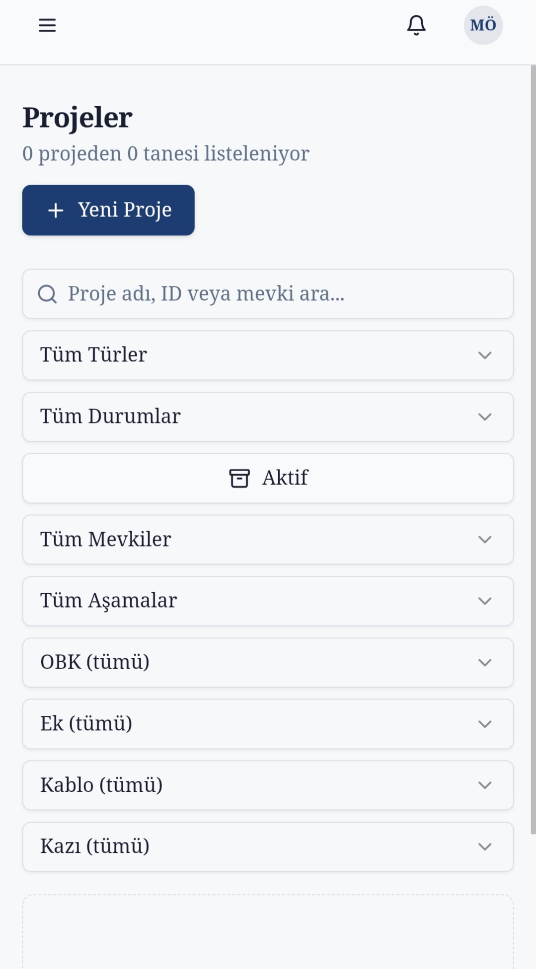Şantiye Yönetim Sistemi — Ekran görüntüsü 3